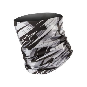 Braga Alpinestars Blurred Neck Tube negra antracita