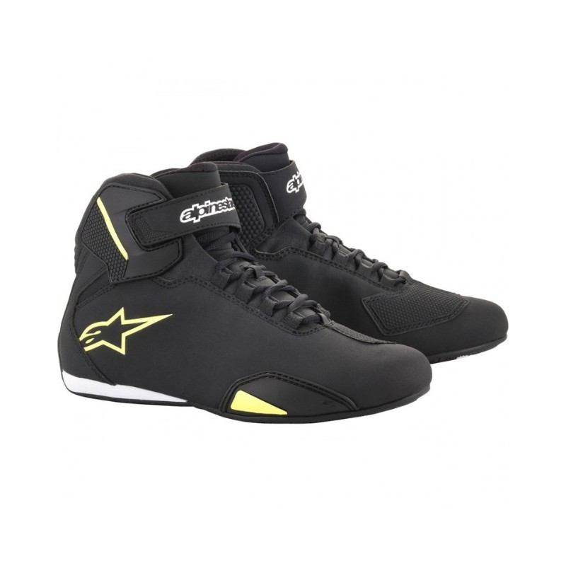Botas Alpinestars Sektor negras amarillas fluor - Imagen 2
