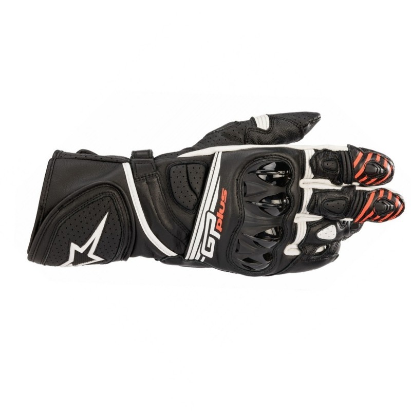 Guantes Alpinestars GP PLUS v2 negros blancos