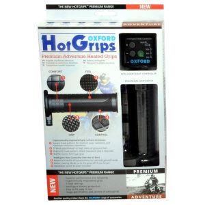 Puños calefactables Adventure premium con interruptor V8 Oxford OF690