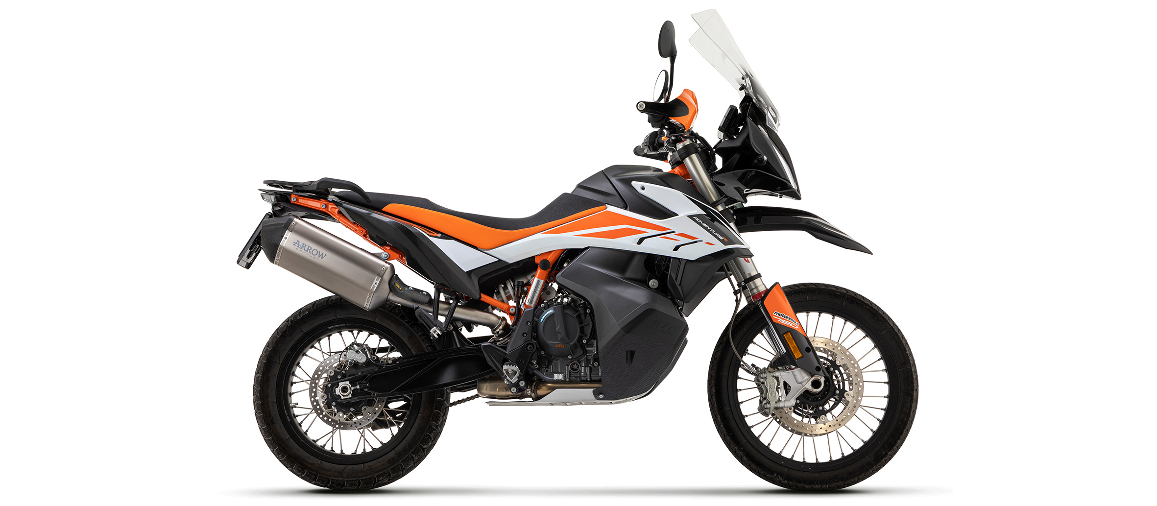 Arrow Silencioso Race-Tech de aluminio Dark» fondo en carbono» 71904AKN - Imagen 3