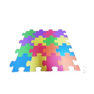 Alfombra Goma Eva Textura Goma Eva 16 Piezas