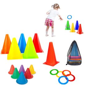 Lanza anillos en conos