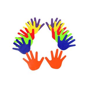 Manitos set huellas (6 Unid.)