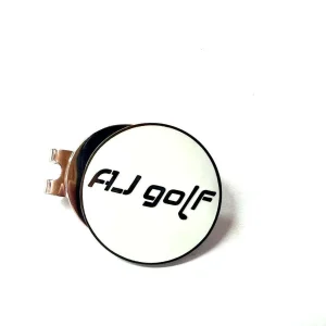 Clip de Gorra y Marcador AJ Golf