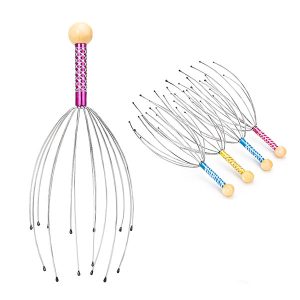 Masajeador De Cabeza De Acero Relajante