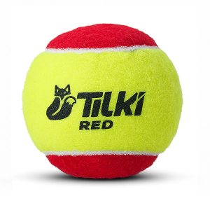 Pelota tenis punto rojo Tilki Bombastic (75%)x3