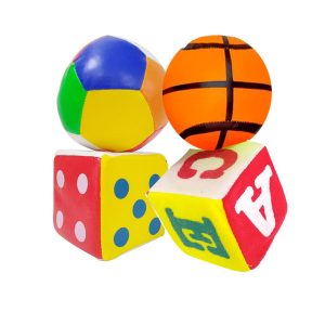 Pack 4 pelotitas suaves