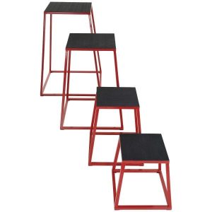 Pisos pliométricos metálicos 4 medidas