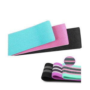 Set bandas elásticas loop tela S-M-L