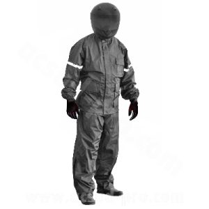 TRAJE IMPERMEABLE 2 PIEZAS NEGRO TNT